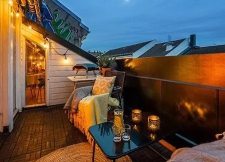 Sentral Loftsleilighet Med Skjermet Balkong Apartment *